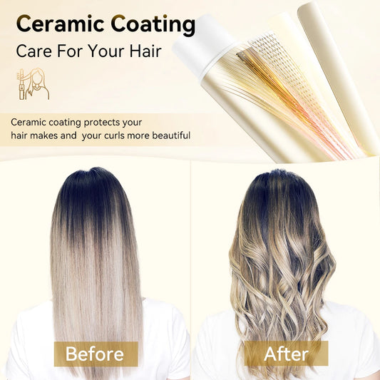 Automatic curling iron ceramic coating 30s heat - product image