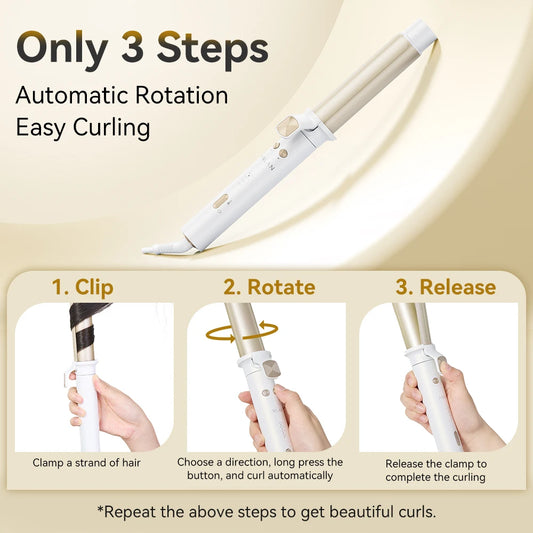 Automatic curling iron ceramic coating 30s heat - product image