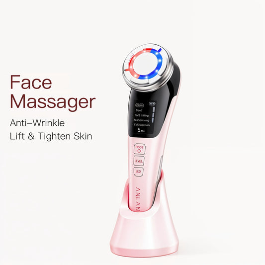 Ems facial massager microcurrent hot cold compress - product image